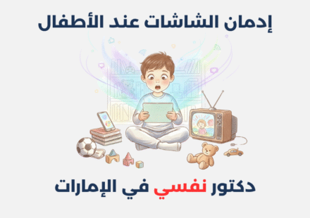 إدمان الشاشات عند الأطفال